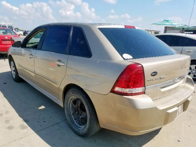 1G1ZT61896F104264 - 2006 CHEVROLET MALIBU MAX 金色 照片 3