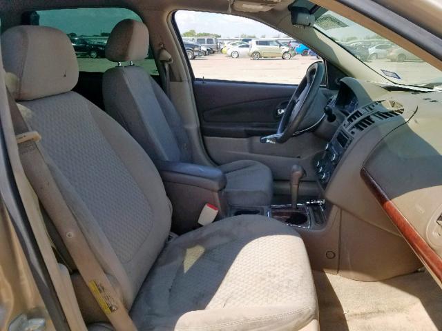 1G1ZT61896F104264 - 2006 CHEVROLET MALIBU MAX 金色 照片 5