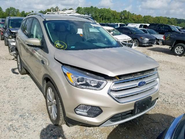 1FMCU0J90JUA63636 - 2018 FORD ESCAPE TIT GOLD photo 1