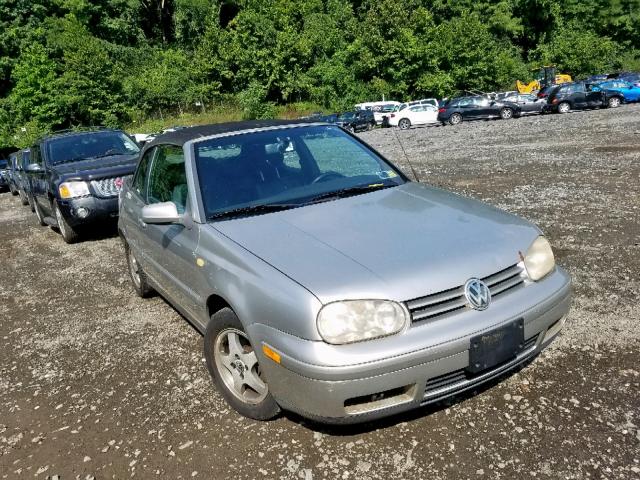 3VWDC21V6YM800774 - 2000 VOLKSWAGEN CABRIO GLS GRAY photo 1