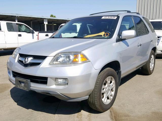 2HNYD18856H518059 - 2006 ACURA MDX TOURIN SILVER photo 2