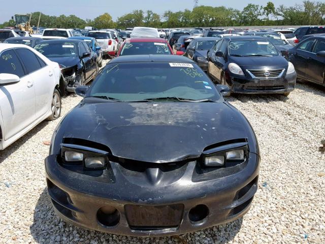 2G2FV22GXW2202096 - 1998 PONTIAC FIREBIRD F BLACK photo 9