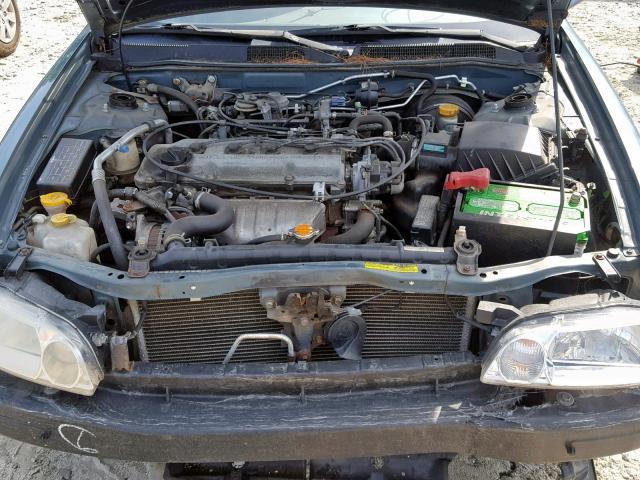 1N4DL01D21C125680 - 2001 NISSAN ALTIMA XE GREEN photo 7