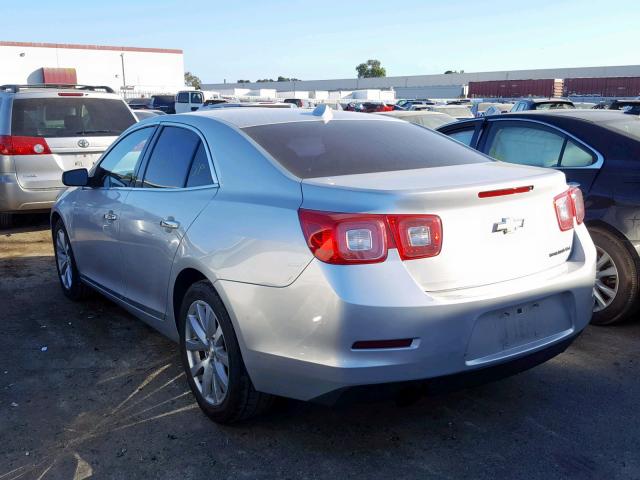 1G11H5SA6DF276355 - 2013 CHEVROLET MALIBU LTZ ვერცხლისფერი ფოტო 3