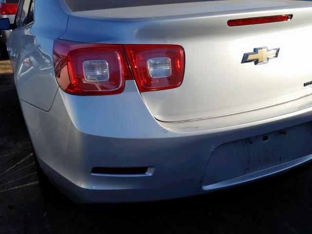1G11H5SA6DF276355 - 2013 CHEVROLET MALIBU LTZ ვერცხლისფერი ფოტო 9