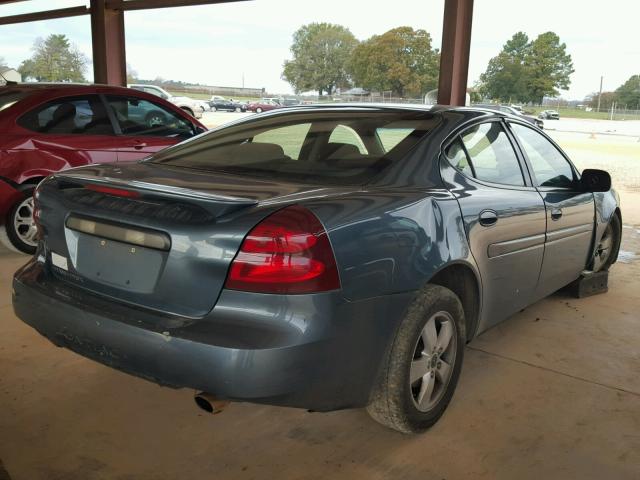2G2WP552161122820 - 2006 PONTIAC GRAND PRIX BLUE photo 4