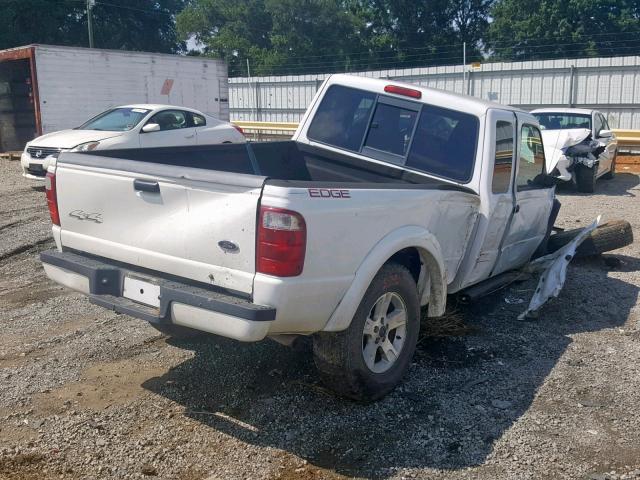 1FTZR45E84PB54381 - 2004 FORD RANGER SUP WHITE photo 4