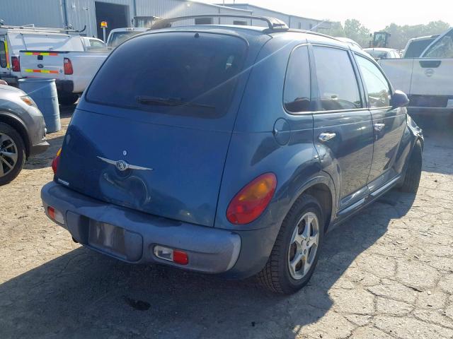 3C4FY4BB01T612731 - 2001 CHRYSLER PT CRUISER GREEN photo 4