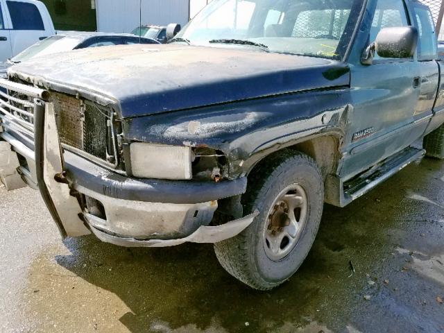 3B7KC23C9TM139949 - 1996 DODGE RAM 2500 GREEN photo 9