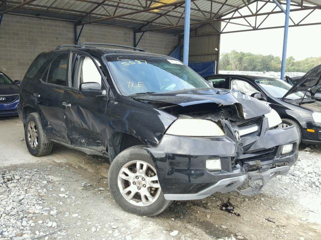 2HNYD18834H525587 - 2004 ACURA MDX TOURIN BLACK photo 1