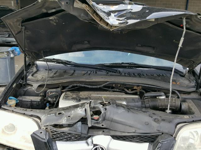 2HNYD18834H525587 - 2004 ACURA MDX TOURIN BLACK photo 7