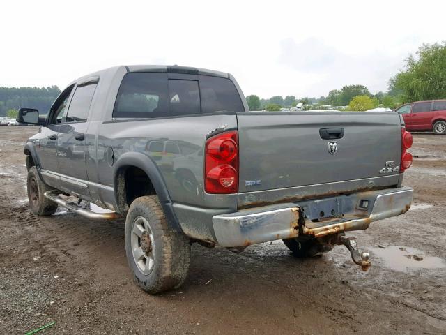 3D7MX39A08G151900 - 2008 DODGE RAM 3500 GRAY photo 3