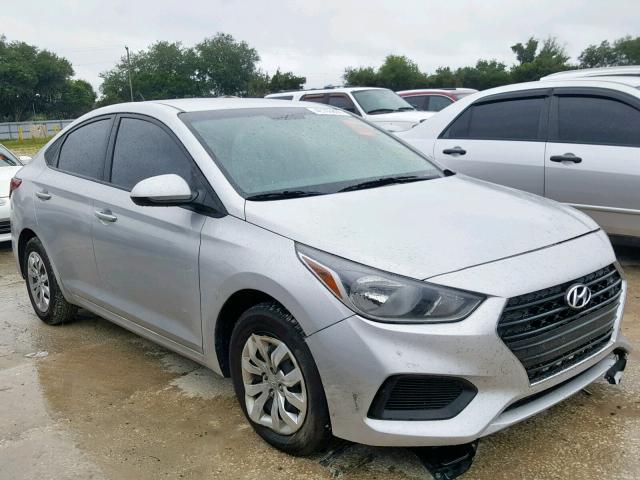 3KPC24A38JE024336 - 2018 HYUNDAI ACCENT SE SILVER photo 1