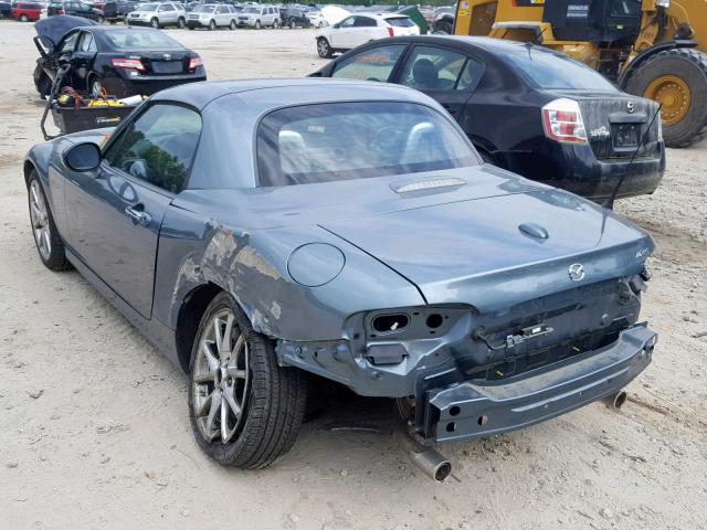 JM1NC2PFXB0216802 - 2011 MAZDA MX-5 MIATA BLUE photo 3