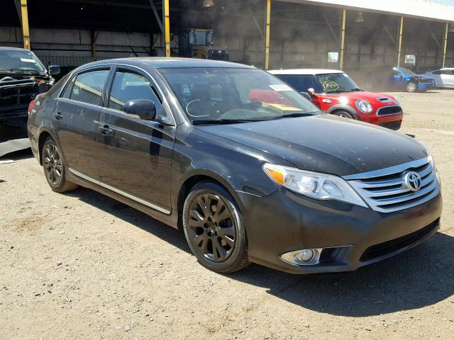 4T1BK3DB1CU451804 - 2012 TOYOTA AVALON BAS BLACK photo 1