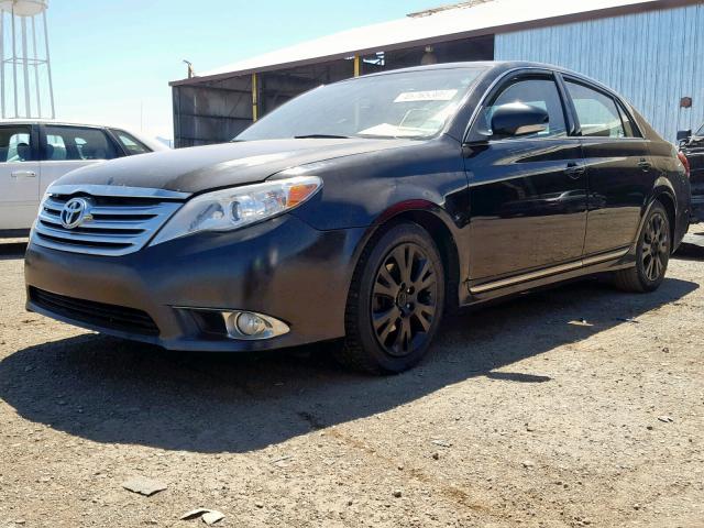 4T1BK3DB1CU451804 - 2012 TOYOTA AVALON BAS BLACK photo 2