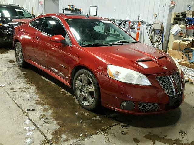 1G2ZM177384228216 - 2008 PONTIAC G6 GXP RED photo 1