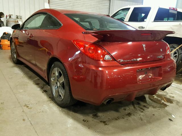 1G2ZM177384228216 - 2008 PONTIAC G6 GXP RED photo 3