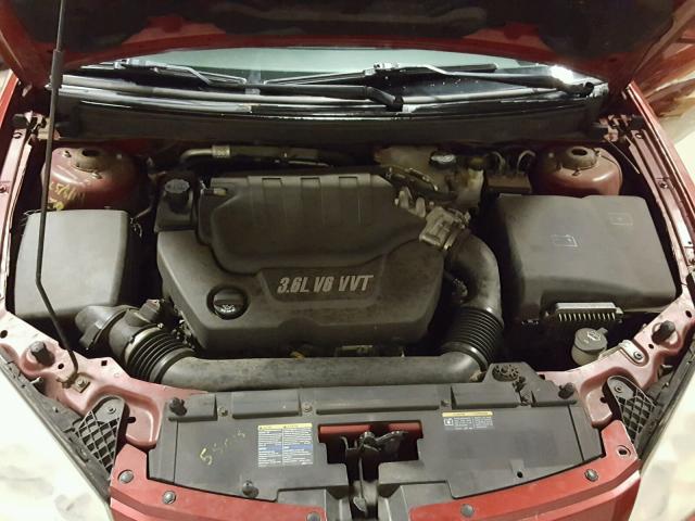 1G2ZM177384228216 - 2008 PONTIAC G6 GXP RED photo 7