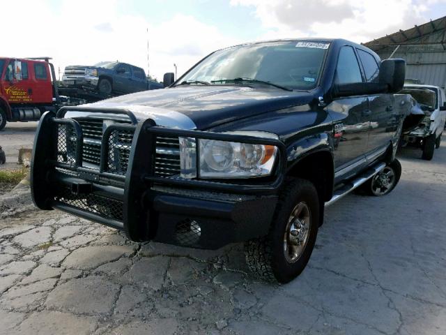 3D7KS29A68G166319 - 2008 DODGE RAM 2500 BLACK photo 2