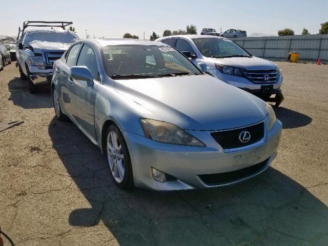 JTHBK262665005737 - 2006 LEXUS IS 250 BLUE photo 1