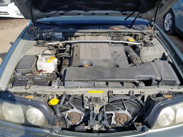 JNKBY31A7YM301703 - 2000 INFINITI Q45 BASE GREEN photo 7