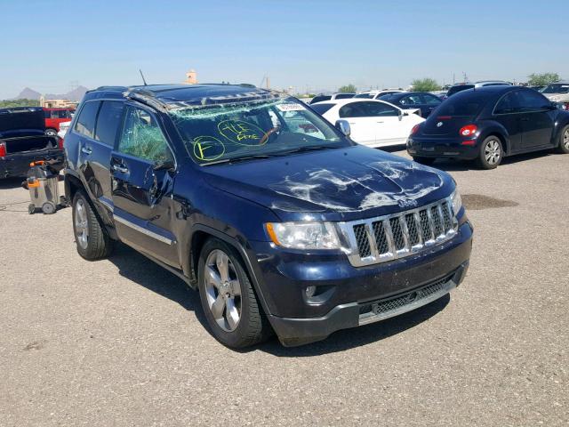 1J4RR6GG7BC656209 - 2011 JEEP GRAND CHER BLUE photo 1