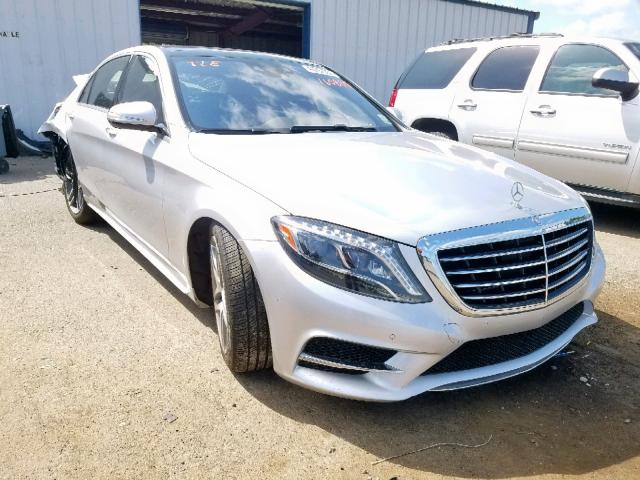 WDDUG8CB6FA160885 - 2015 MERCEDES-BENZ S 550 SILVER photo 1