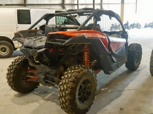 3JBVGAY46KK003126 - 2019 CAN-AM MAVERICK X RED photo 4