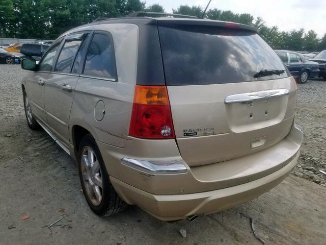 2A8GF78X47R263544 - 2007 CHRYSLER PACIFICA L GOLD photo 3