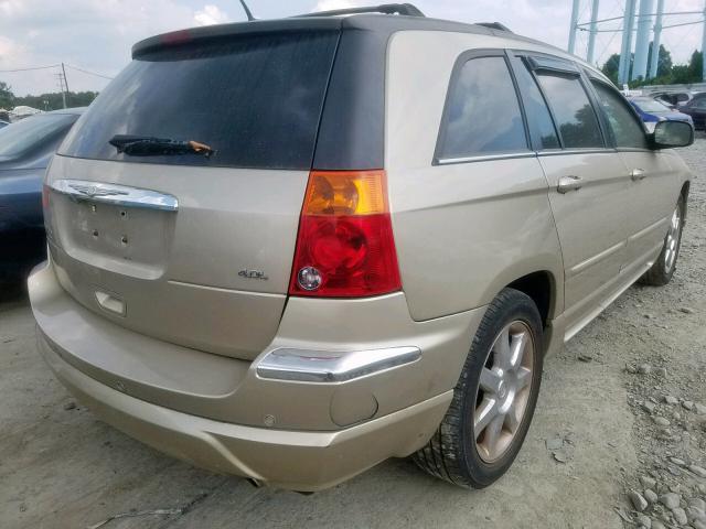 2A8GF78X47R263544 - 2007 CHRYSLER PACIFICA L GOLD photo 4