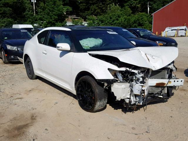 JTKJF5C79B3019343 - 2011 TOYOTA SCION TC თეთრი ფოტო 1