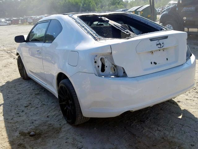 JTKJF5C79B3019343 - 2011 TOYOTA SCION TC თეთრი ფოტო 3