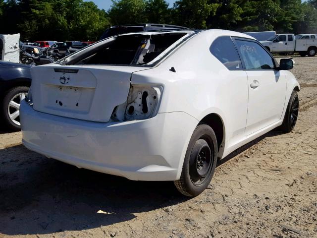 JTKJF5C79B3019343 - 2011 TOYOTA SCION TC თეთრი ფოტო 4