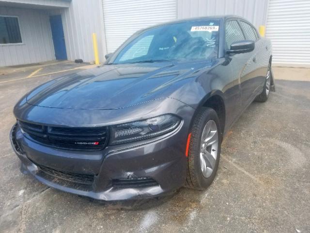 2C3CDXHG8JH157398 - 2018 DODGE CHARGER SX BLACK photo 2