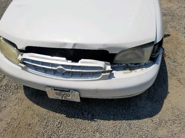 1N4DL01D8WC127036 - 1998 NISSAN ALTIMA XE WHITE photo 9