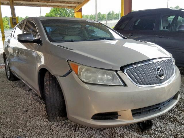 1G4GB5EG9AF125603 - 2010 BUICK LACROSSE C CREAM photo 1