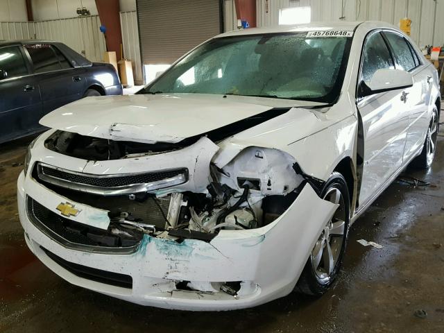 1G1ZC5E08CF261553 - 2012 CHEVROLET MALIBU 1LT WHITE photo 2