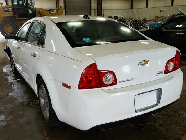 1G1ZC5E08CF261553 - 2012 CHEVROLET MALIBU 1LT WHITE photo 3