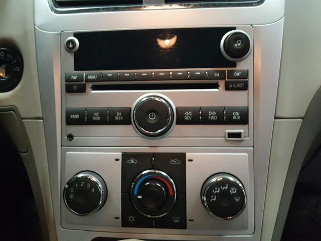 1G1ZC5E08CF261553 - 2012 CHEVROLET MALIBU 1LT WHITE photo 9