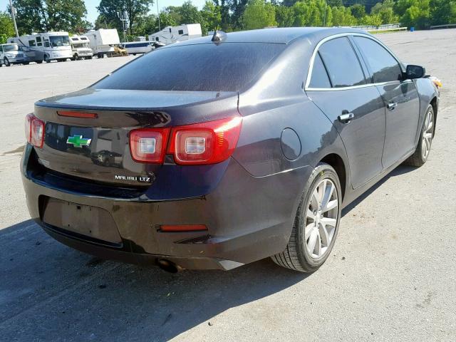 1G11H5SA4DF226084 - 2013 CHEVROLET MALIBU LTZ შავი ფოტო 4