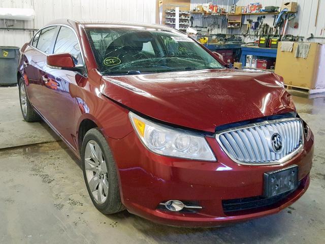 1G4GE5ED5BF338966 - 2011 BUICK LACROSSE C RED photo 1