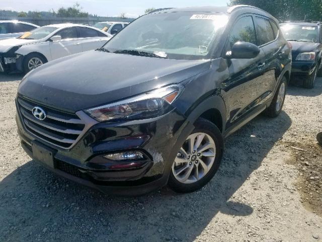 KM8J3CA48GU035611 - 2016 HYUNDAI TUCSON LIM BLACK photo 2