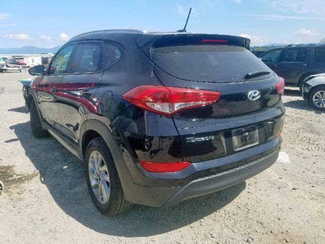 KM8J3CA48GU035611 - 2016 HYUNDAI TUCSON LIM BLACK photo 3