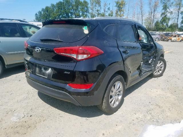 KM8J3CA48GU035611 - 2016 HYUNDAI TUCSON LIM BLACK photo 4