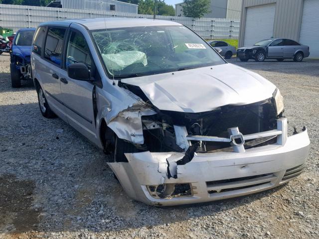 1D8HN44H48B102818 - 2008 DODGE GRAND CARA SILVER photo 1