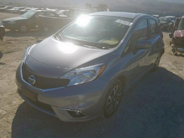 3N1CE2CP5FL441382 - 2015 NISSAN VERSA NOTE GRAY photo 2