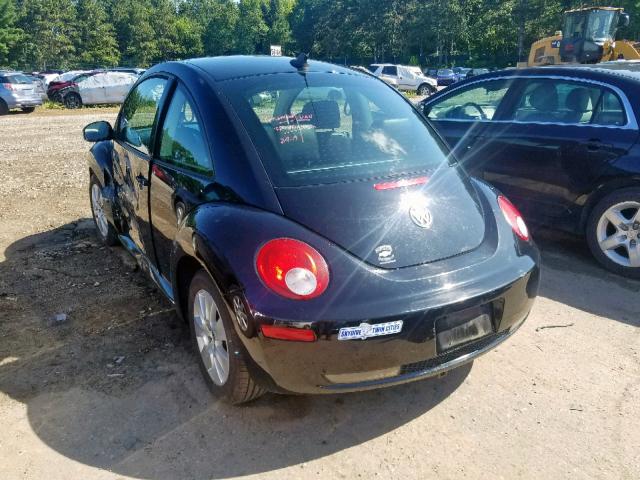 3VWRW31C79M501295 - 2009 VOLKSWAGEN NEW BEETLE Schwarz Foto 3