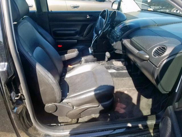 3VWRW31C79M501295 - 2009 VOLKSWAGEN NEW BEETLE Schwarz Foto 5