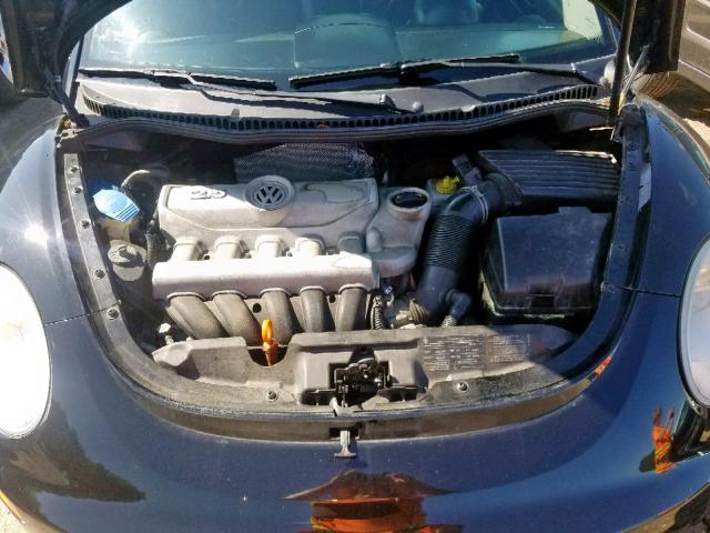 3VWRW31C79M501295 - 2009 VOLKSWAGEN NEW BEETLE Schwarz Foto 7